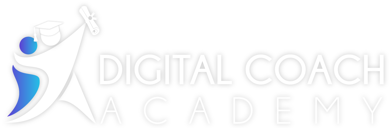 digital coach academy logo white